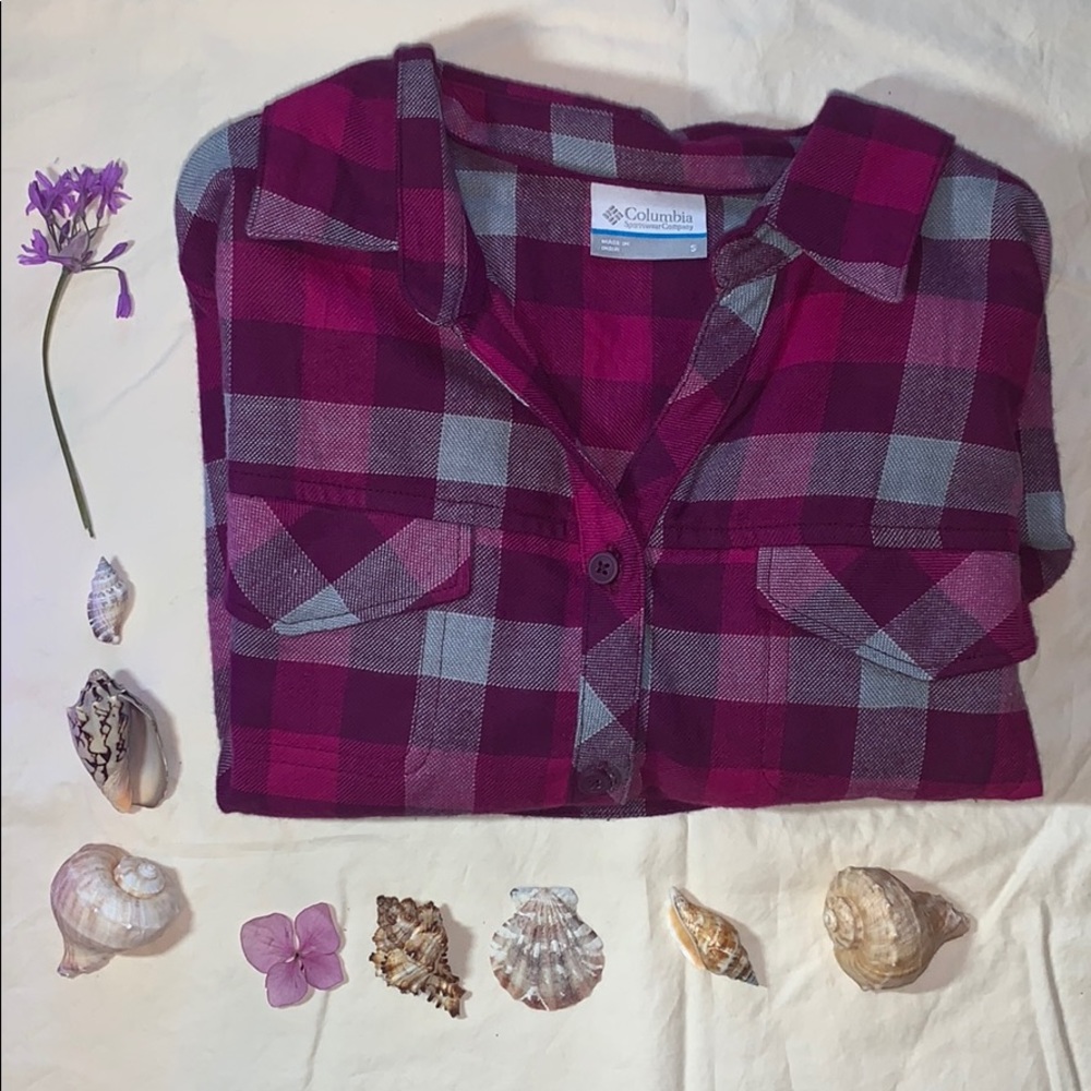 Pink & Purple Plaid Flannel
